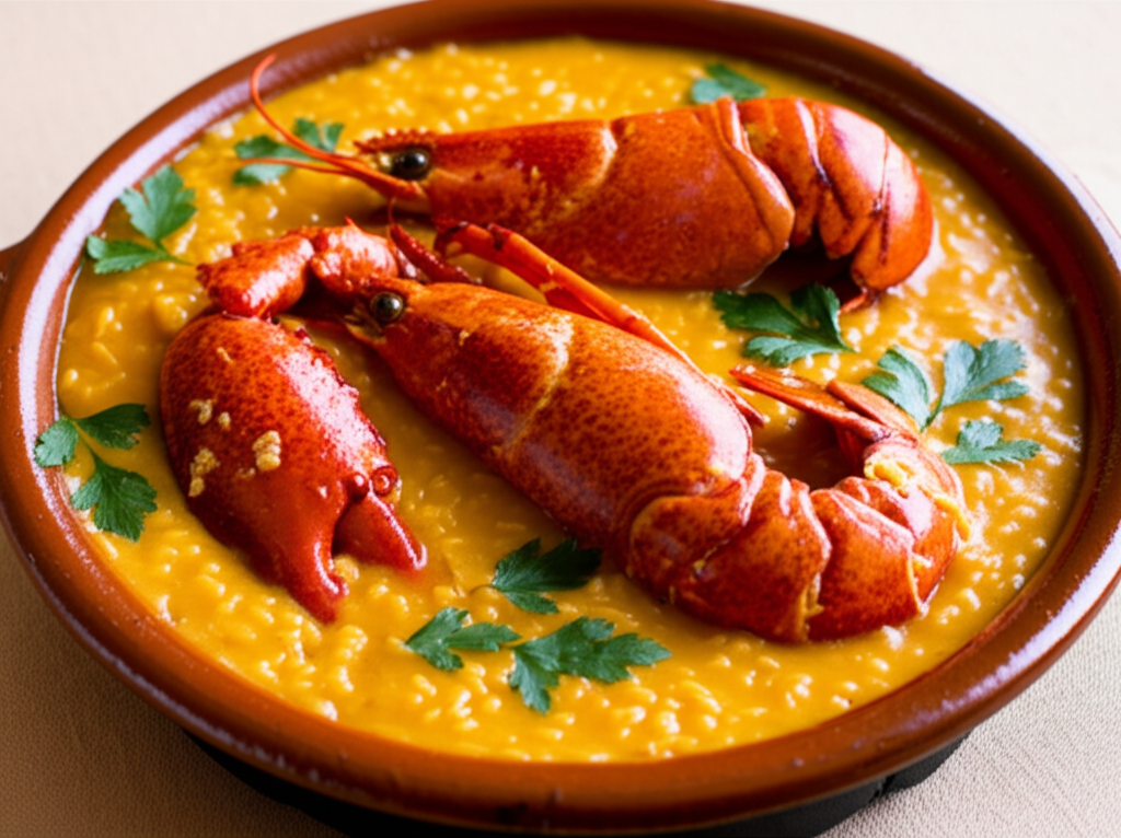 Arroz caldoso de bogavante - Plato estrella